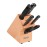 Wüsthof Gourmet 6-Piece Knife Set with Block