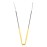 Vollrath Versagrip Tongs Flat Yellow 16''