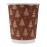 Fiesta Recyclable Christmas Double Wall Hot Cups 8oz (500 Pack)