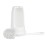 Jantex Round Toilet Brush & Holder - White