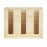 Olympia Cup Organiser Hevea Wood 340x120x240mm