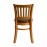Manhattan Dining Chairs in Soft Oak with Bison Espresso Seat (2 Pack)