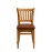 Manhattan Dining Chairs in Soft Oak with Bison Tan Seat (2 Pack)