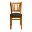 Manhattan Dining Chairs in Soft Oak with Shetland Forest Seat (2 Pack)