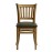 Manhattan Dining Chairs in Weathered Oak with Bison Cedar Seat (2 Pack)