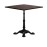 Pavia Square Dining Table in Dark Walnut (2 Pack)