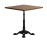 Pavia Square Dining Table in Weathered Oak (2 Pack)