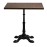 Pavia Square Dining Tables Vintage Wood (2 Pack)