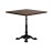 Pavia Square Dining Tables Vintage Wood (2 Pack)
