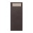 Europochette Classic Size Chocolate Brown Cutlery Pouch with Kraft 2ply Napkin (500 Pack)