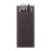 Europochette Classic Size Chocolate Brown Cutlery Pouch with Kraft 2ply Napkin (500 Pack)