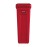 Rubbermaid Slim Jim Bin with Venting Channels Red 87Ltr