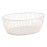 APS Svart Basket White 240x190x80mm