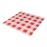 Fiesta Compostable Red Gingham Greaseproof Sheets 250x250mm (200 Pack)