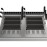 Fagor 900 Series Freestanding Double Well Electric Pasta Cooker CP-E910