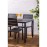 Bolero Valletta Grey Slatted Side Chair (4 Pack)