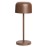Olympia Siena Table Lamp Round Dome Chestnut 200mm