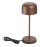 Olympia Siena Table Lamp Round Dome Chestnut 200mm