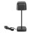 Olympia Lucca Table Lamp Squared Dome Black 200mm