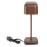 Olympia Lucca Table Lamp Squared Dome Chestnut 200mm