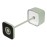Olympia Lucca Table Lamp Squared Dome Sage 200mm