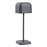 Olympia Lucca Table Lamp Squared Dome Grey 200mm