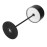 Olympia Siena Table Lamp Round Dome Black 300mm