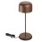 Olympia Siena Table Lamp Round Dome Chestnut 300mm
