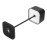 Olympia Lucca Table Lamp Squared Dome Black 300mm