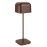 Olympia Lucca Table Lamp Squared Dome Chestnut 300mm