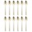 Olympia Buckingham Dessert Spoons Champagne Gold (12 Pack)