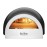 Delivita Wood Fired Pizza Oven Very Black