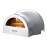 Delivita Wood Fired Pizza Oven Hale Grey