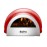 Delivita Wood Fired Pizza Oven Chilli Red