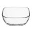 Olympia Square Glasses Low Snack Bowls (6 Pack)