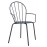Bolero Adeline Arm Chairs Slate Blue (4 Pack)