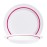 Arcoroc Autonomy Red Plates 230mm (12 Pack)