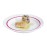 Arcoroc Autonomy Red Plates 230mm (12 Pack)