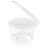 Fiesta Recyclable Portion Pots with Lids 100ml (50 Pack)