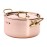 De Buyer Inocuivre Round Stewpan with Lid Brass 20cm