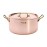 De Buyer Inocuivre Round Stewpan with Lid Brass 24cm