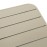Bolero Amalfi Square Slatted Steel Folding Table Taupe 700mm