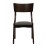 Chelsea Dining Chairs in Dark Walnut with Shetland Smoke Seats (6 Pack)