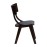 Chelsea Dining Chairs in Dark Walnut with Shetland Sea Seats (6 Pack)