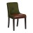 Bath Walnut Dining Chairs with Forest Back & Espresso Seat (6 Pack)