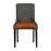 Bath Walnut Dining Chairs with Smoke Back & Tan Seat (6 Pack)