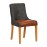 Bath Soft Oak Dining Chairs with Smoke Back & Tan Seat (6 Pack)