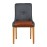 Bath Soft Oak Dining Chairs with Sea Back & Tan Seat (6 Pack)
