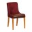 Bath Soft Oak Dining Chairs with Scarlett Back & Espresso Seat (6 Pack)