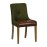 Bath Weathered Oak Dining Chairs with Forest Back & Espresso Seat (6 Pack)